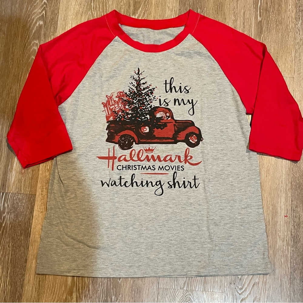 Hallmark Christmas Movies Baseball T-Shirt
